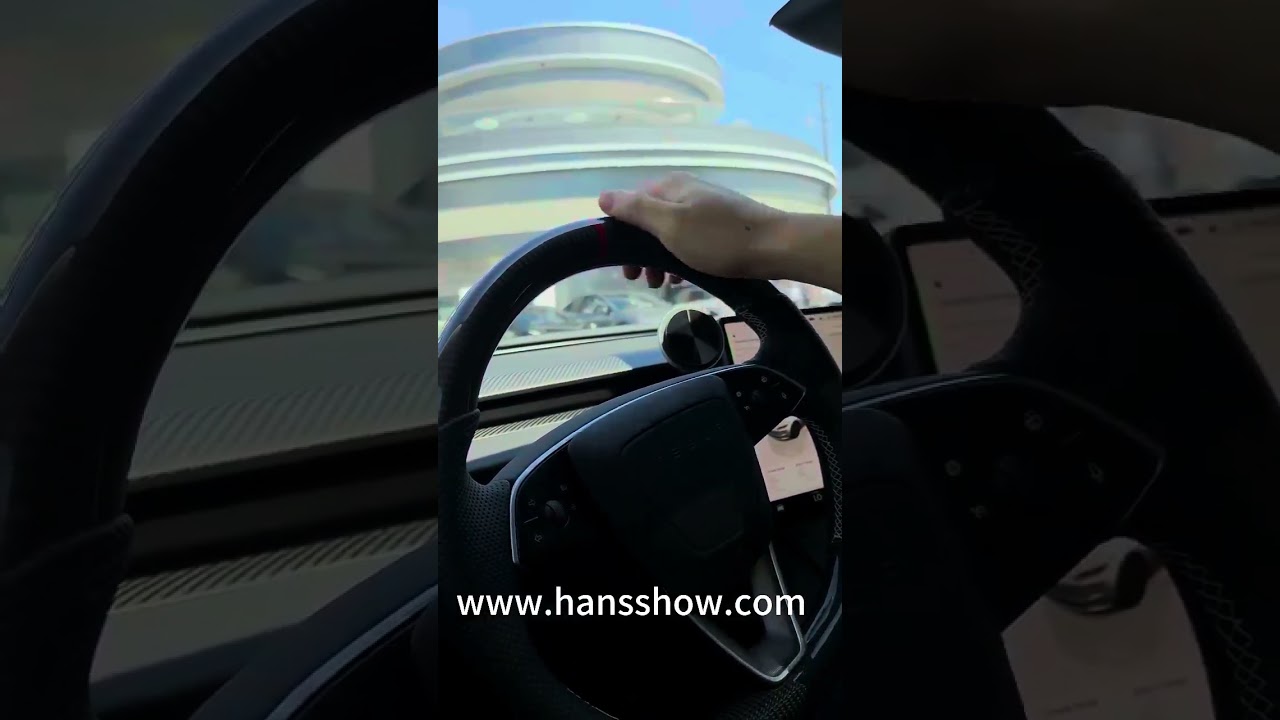 Tesla Model 3 Highland Carbon Fiber Steering Wheel
