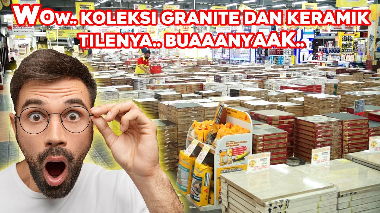 Depo Bangunan | Bikin ngiler belanja granite dan keramik di Depo Bangunan