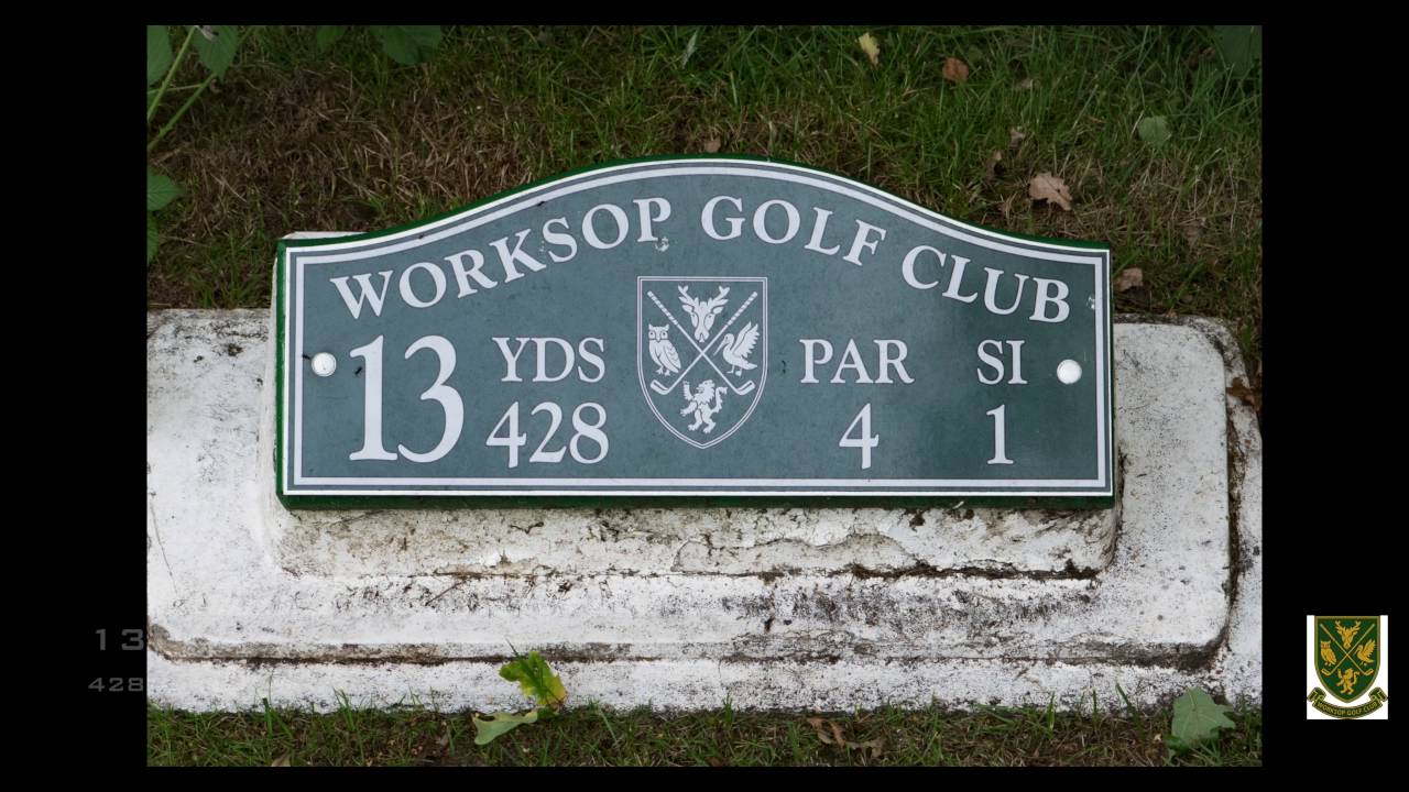 Drone video of Worksop golf course high level video