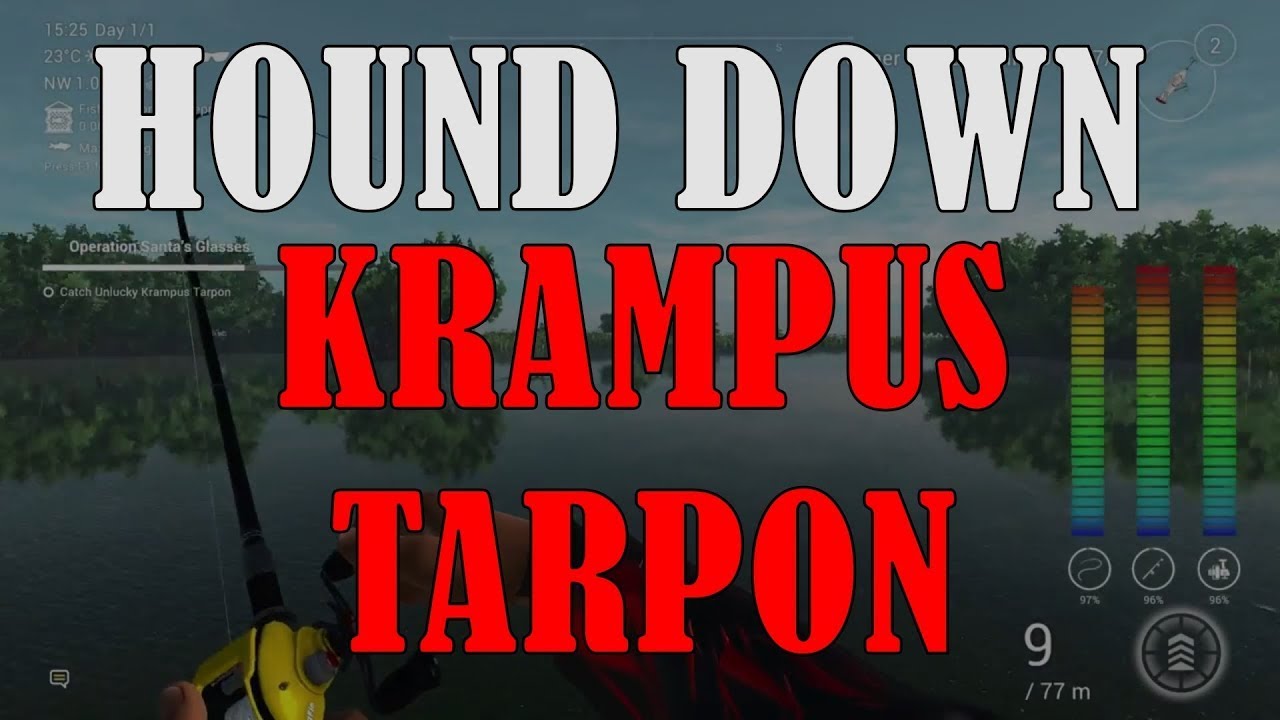 Fishing Planet - Christmas Event 2025 | Krampus | Hound Down Krampus Tarpon
