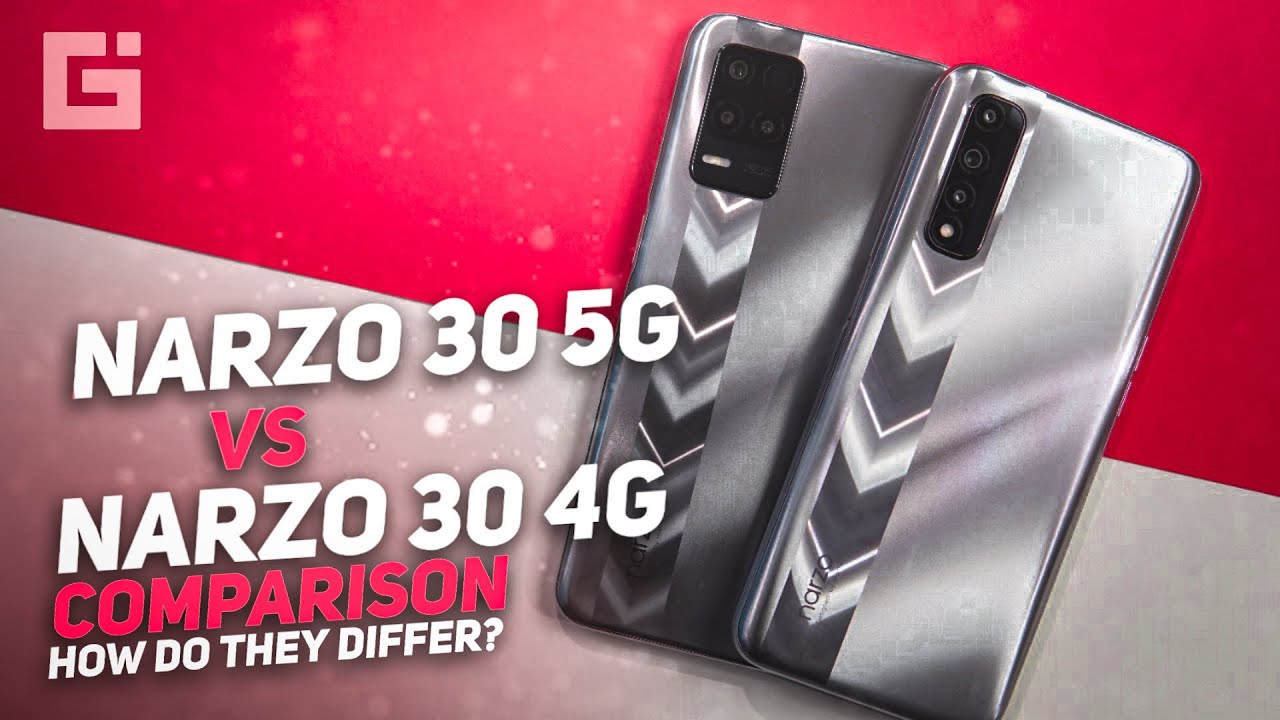 Realme Narzo 30 5G vs Narzo 30 4G: Which is an overall better choice?