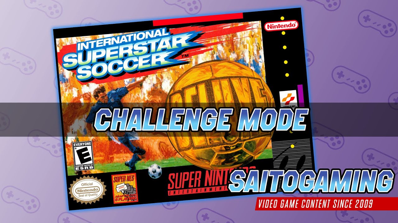 International Superstar Soccer DELUXE (SNES) - Training Challenge Mode