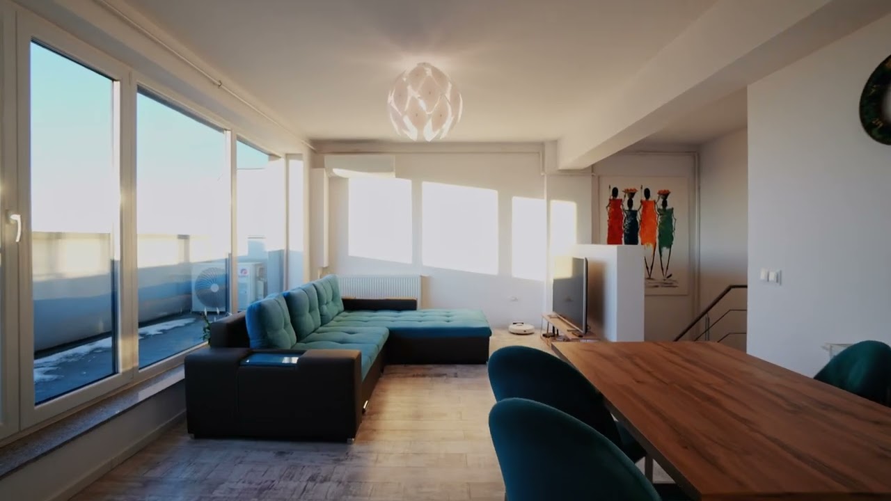 Penthouse spatios, luminos, terasa generoasa, Maurer, Tractorul, Brasov