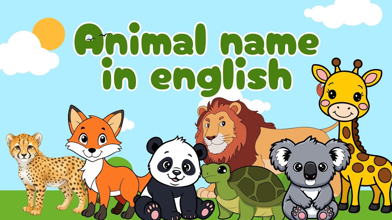 ANIMALS | ANIMALS NAME | BELAJAR NAMA HEWAN DALAM BAHASA INGGRIS