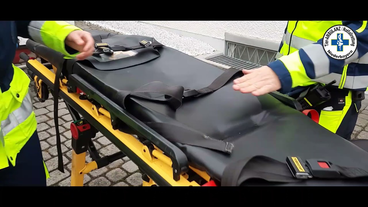 Lehrvideo Fahrtrage   Tierambulanz Niederbayern