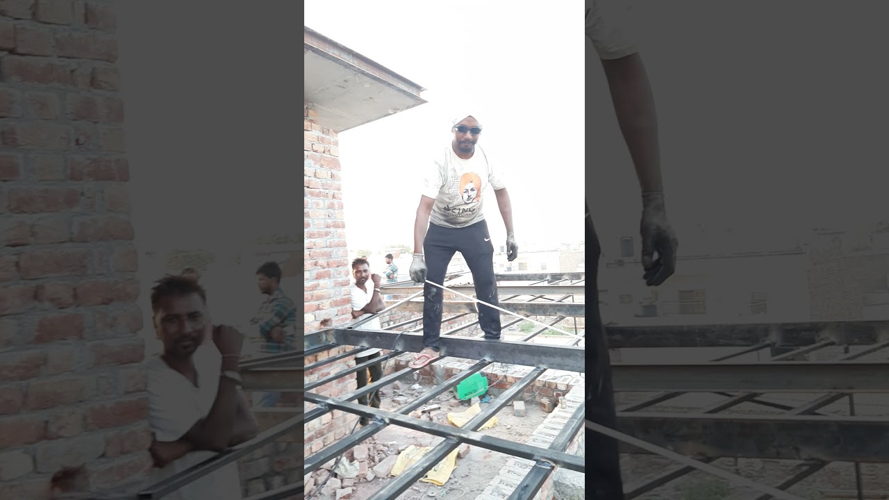 C Channel fabrication 25feet height