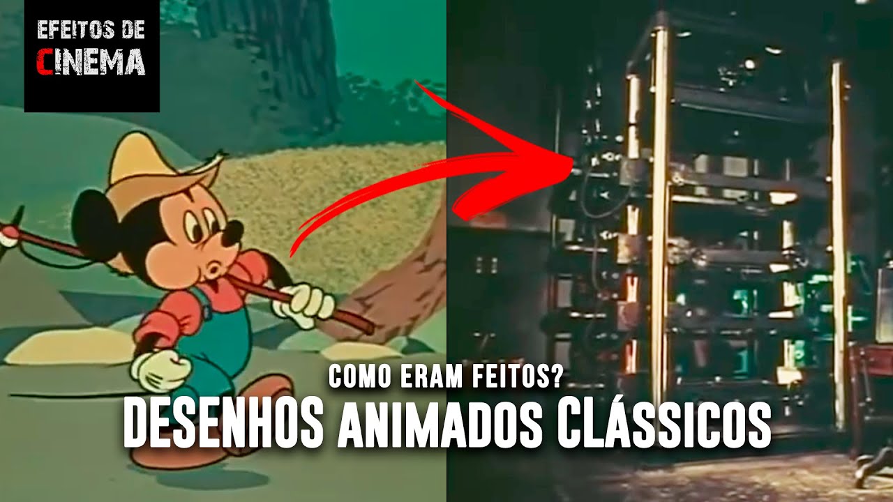 EFEITOS DE CINEMA - COMO ERAM FEITOS OS DESENHOS CLÁSSICOS DA DISNEY?