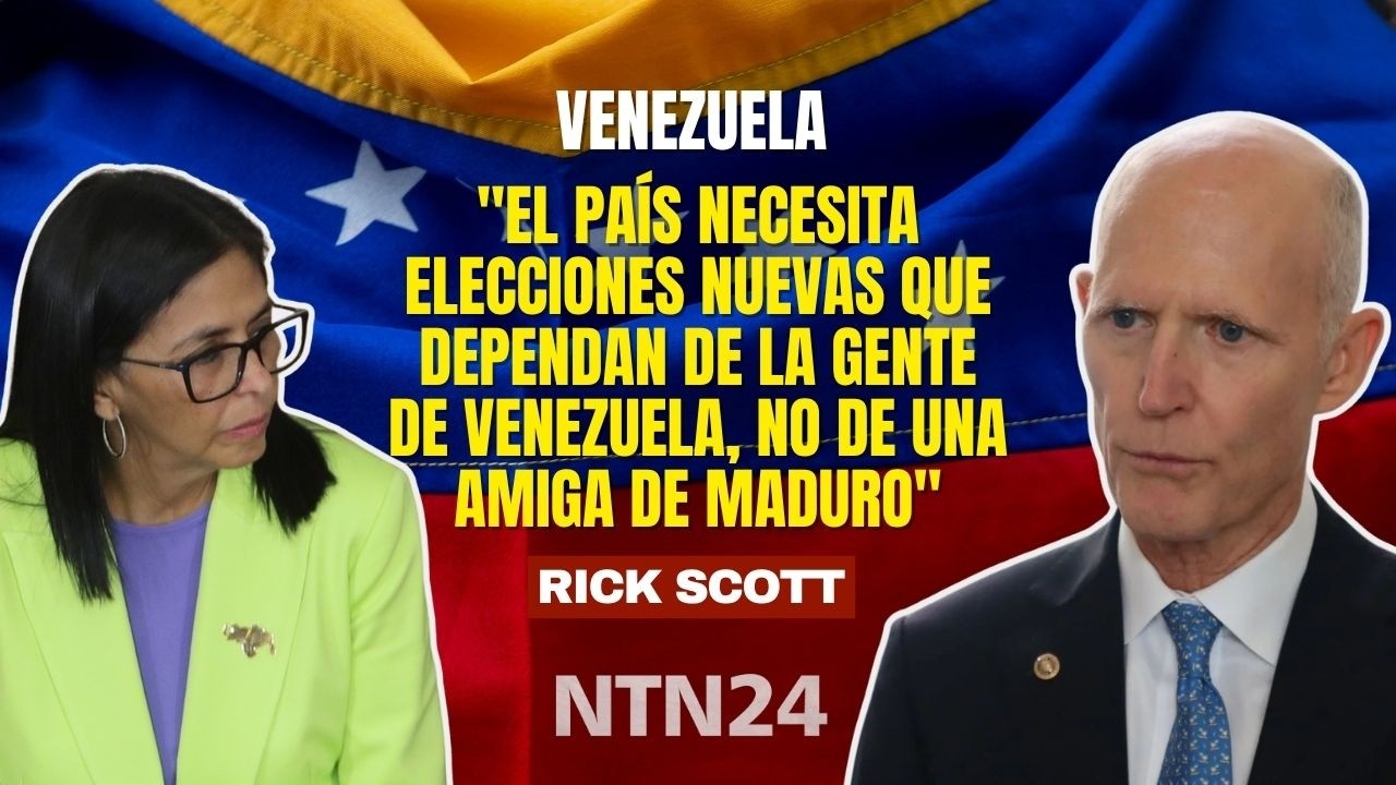 Rick Scott afirma solución para Venezuela pasa por 