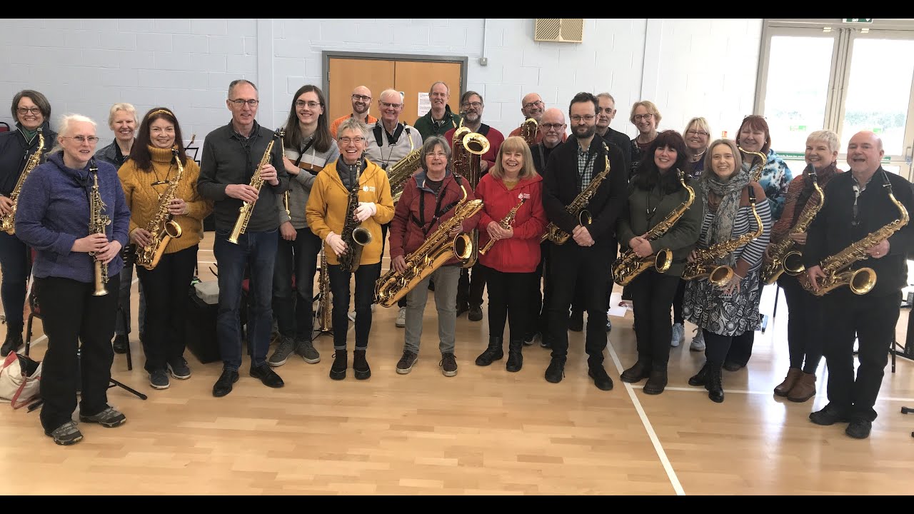 'Journey Home', composed for Phoenix Saxophone Orchestra by Mick Foster