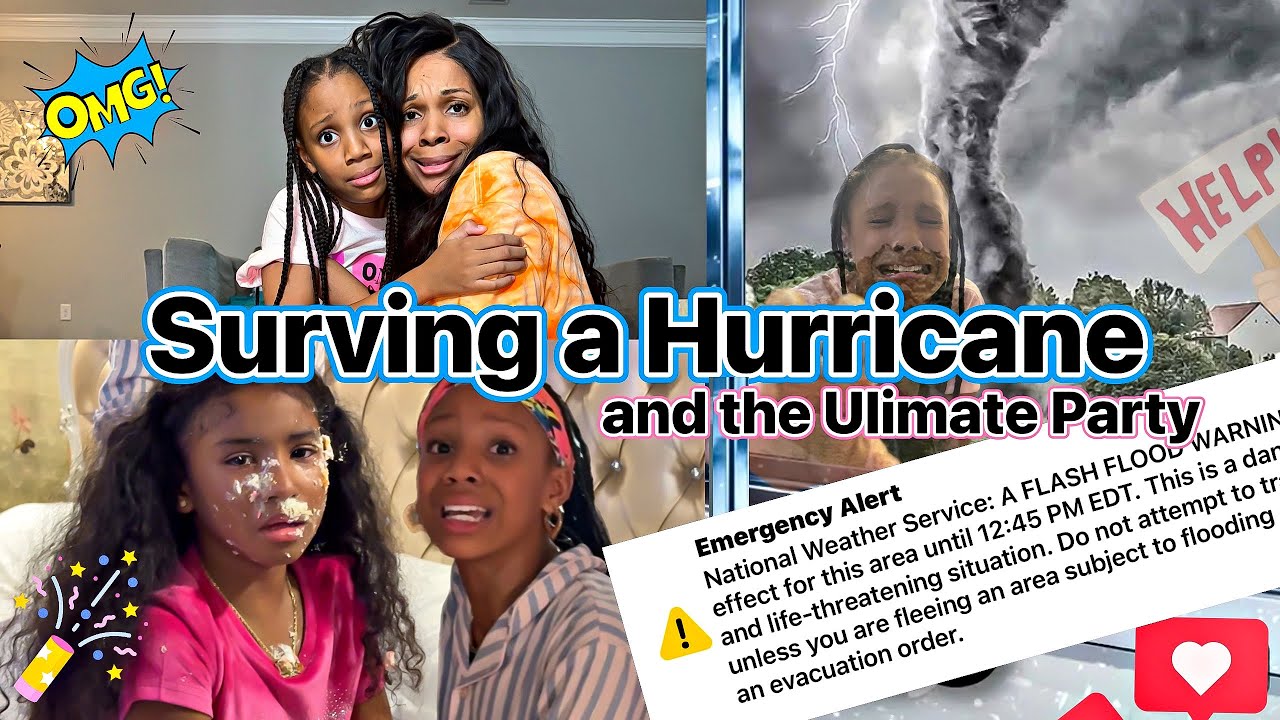 SURVIVING HURRICANE HELENE ⛈️ 😭 AND THE ULTIMATE BIRTHDAY PARTY 🥳 -  Weekend Vlog