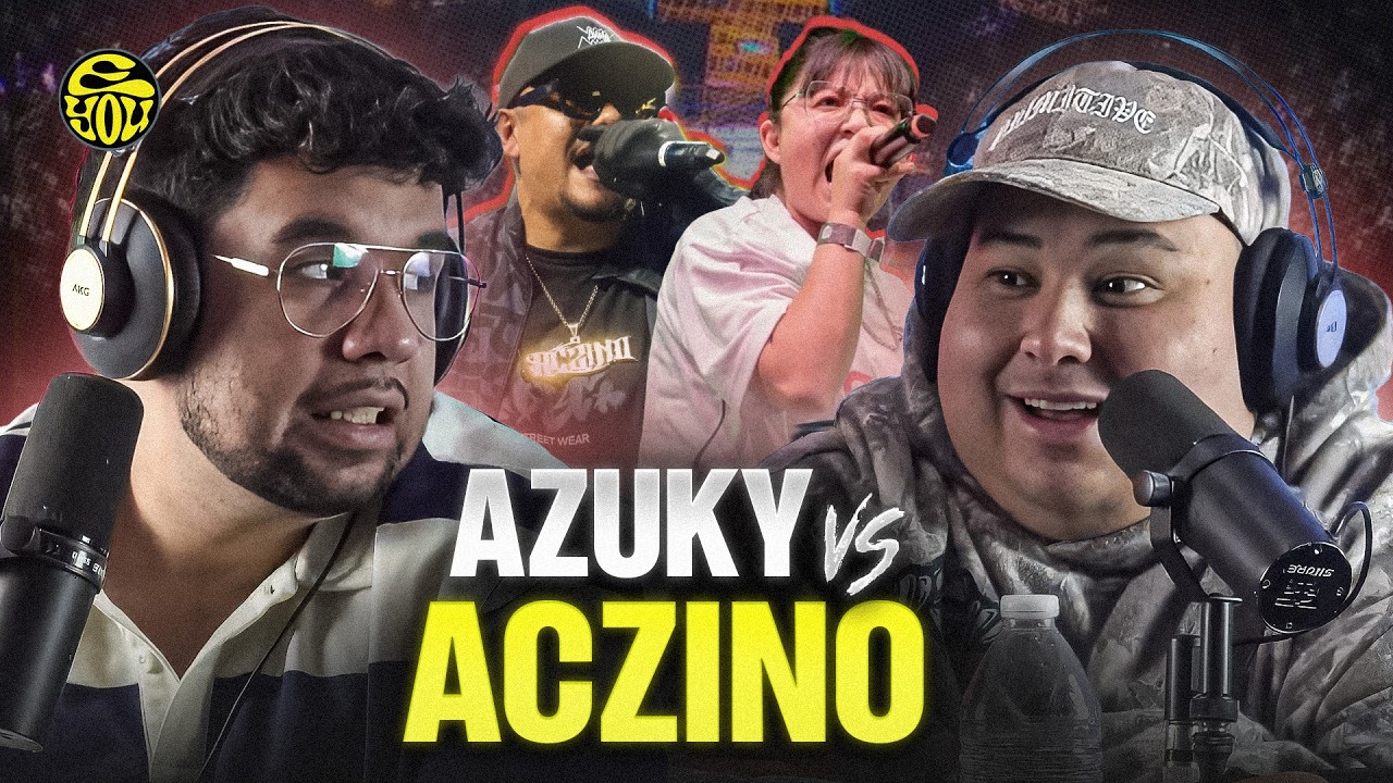 LA BATALLA DONDE MAS BEEF HUBO EN RING ROYALE! - Reacción a AZUKY vs ACZINO en RR - EYOU TV