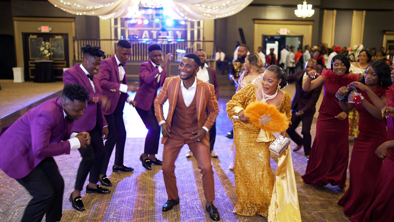 Congolese Wedding Entrance Dance - Kigusile Ft Papi (Mlenda) Buffalo, NY