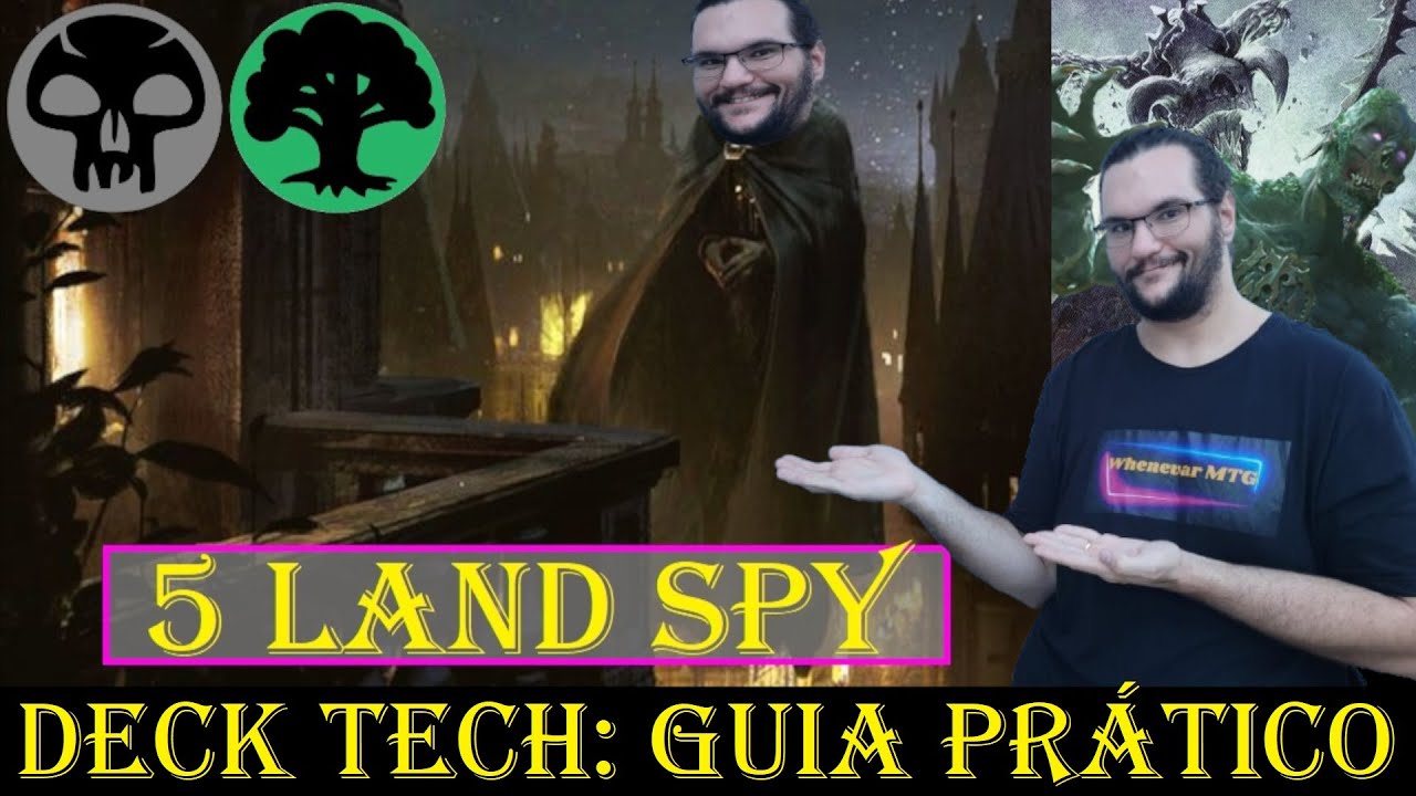 Deck Tech: 5 Land Spy [PAUPER - PT-BR] Guia Prático #decktech #mtgpauperdecktech