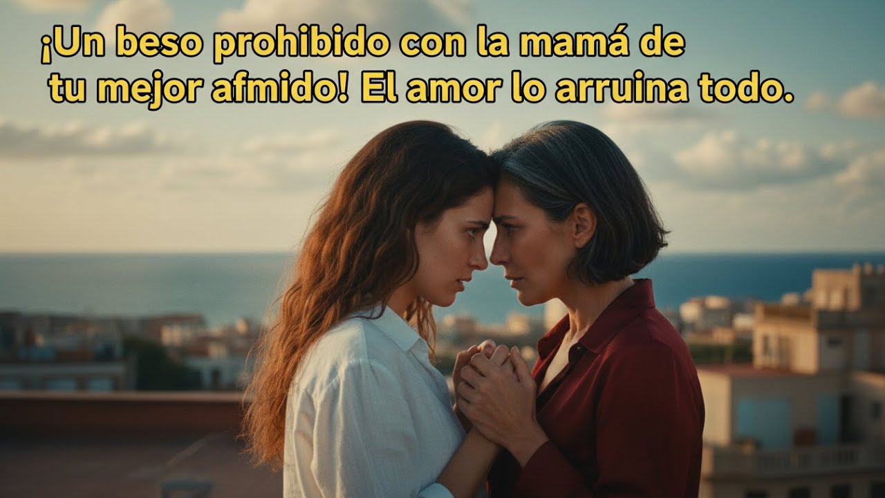 ¡Un beso prohibido con la mamá de tu mejor amigo! El amor lo arruina todo.