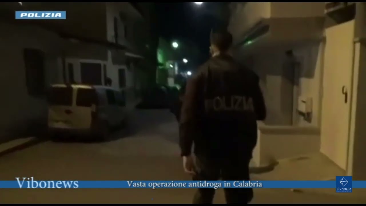 Vasta operazione antidroga in Calabria