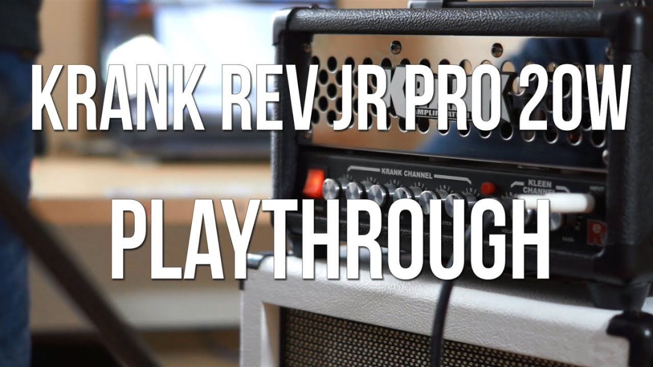 Krank Rev. Jr Pro 20W - Metal Playthrough