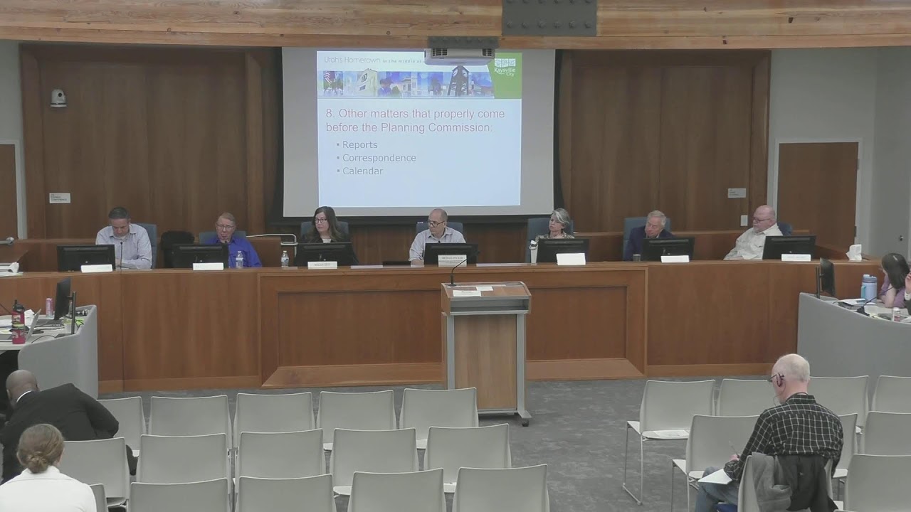 Kaysville Planning Commission and City Council Joint  Meeting 02-26-2026