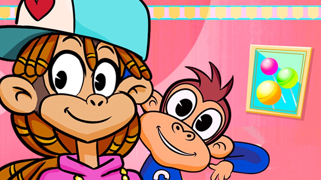 CINCO MONITOS SALTANDO EN LA CAMA en español, canciones infantiles