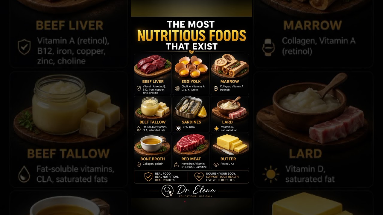 Some of the most nutrient-dense foods you can eat