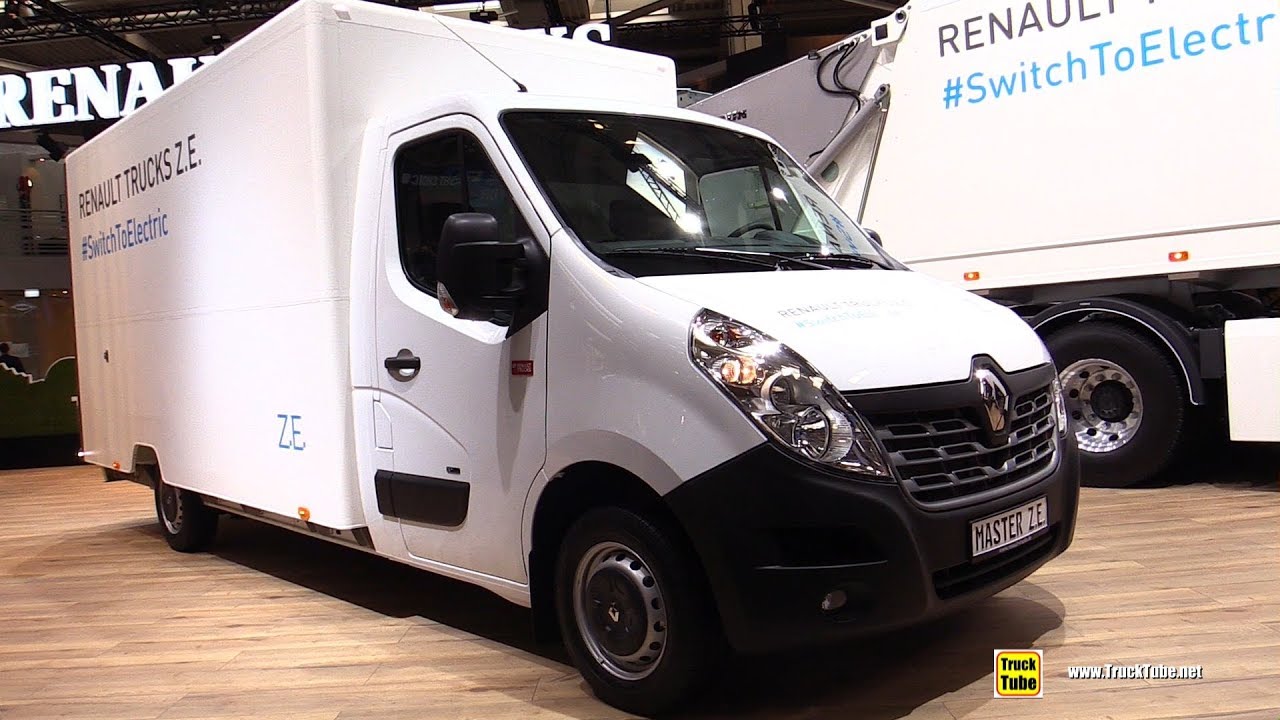 2019 Renault Master ZE Electric Distribution Truck - Exterior Interior Walkaround 2018 IAA Hannover