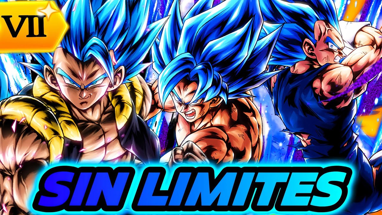 HORA DE ROMPER EL META 😈/ ZENKAI 7 GOKU Y VEGETA LF Y GOGETA BLUE LF en Dragon Ball Legends