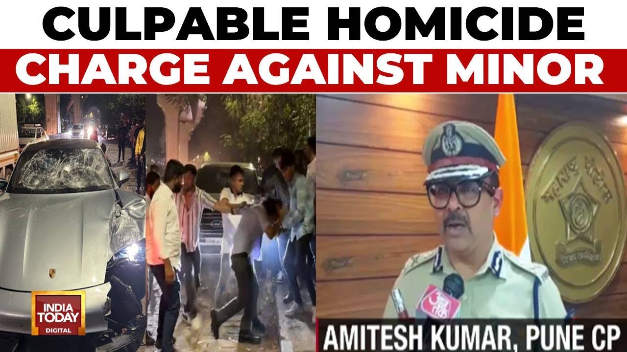 Cops Add Culpable Homicide Charge Against Minor | Minor's Father Also Booked In Porsche Horror