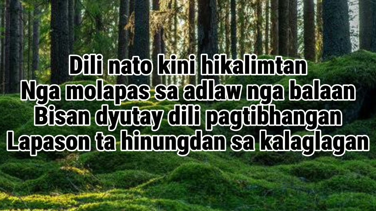 HINUMDUMI ADLAW'NG SABADO (minus one with lyrics)