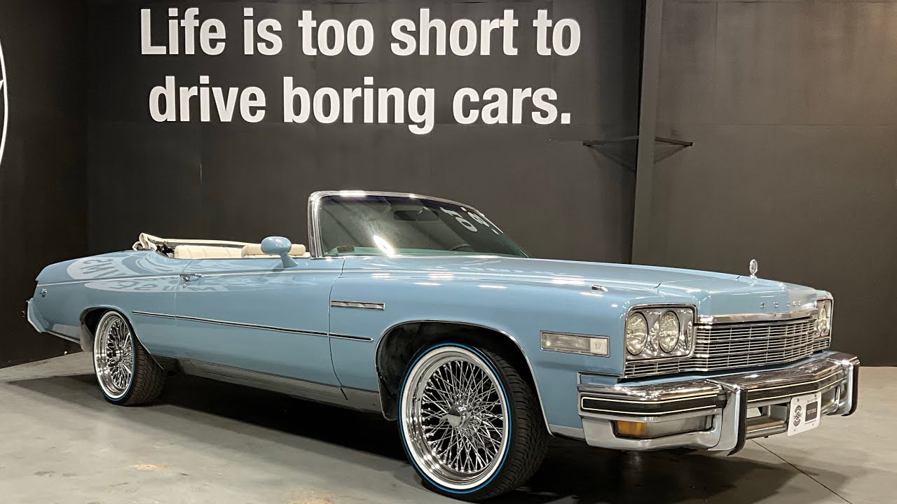 (Sold) 1975 Buick LeSabre Convertible $24,995