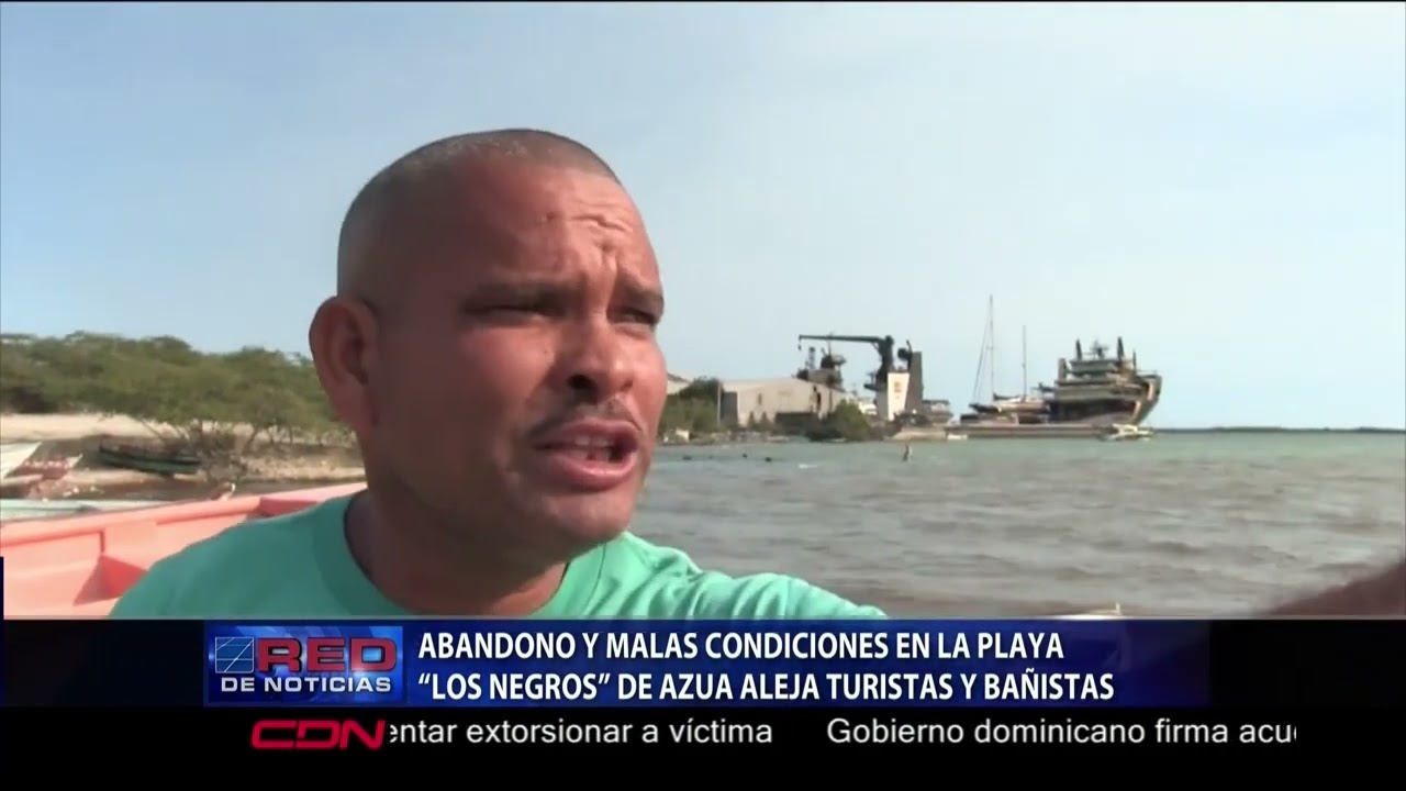 Abandono y malas condiciones en la playa “Los Negros” de Azua aleja turistas y bañistas
