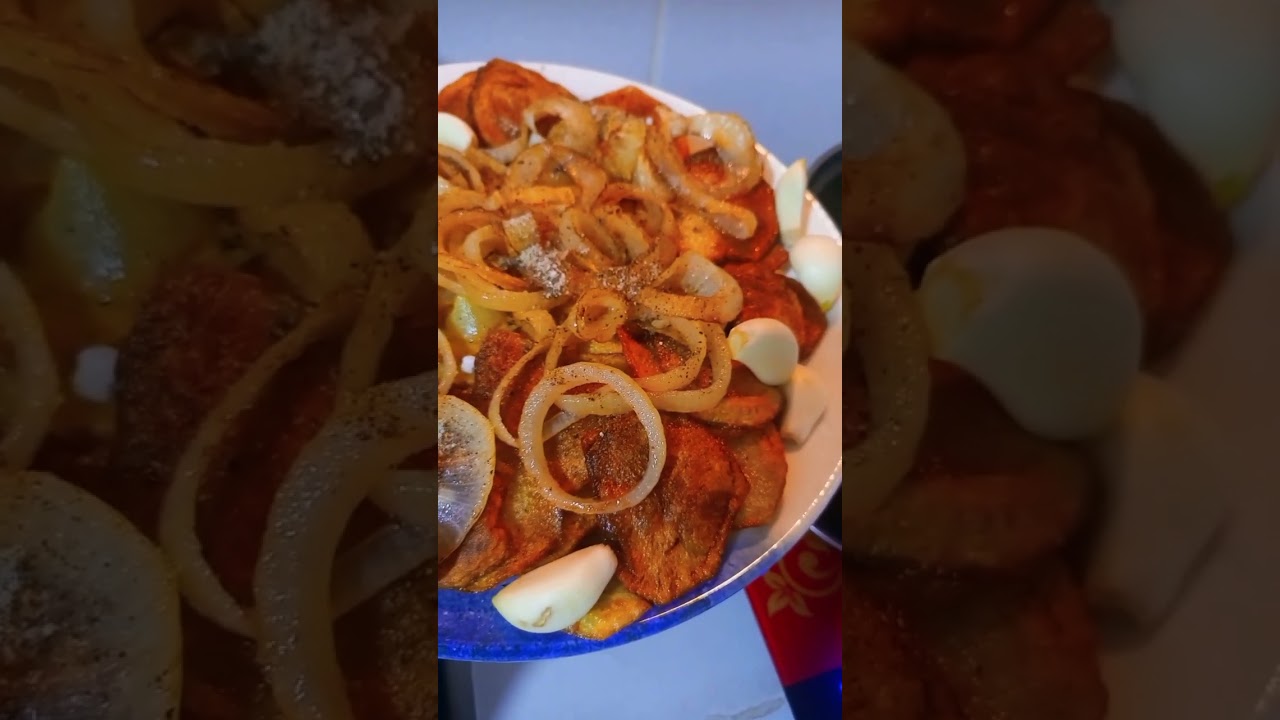 En lezzetli İftar menüsü Olabilir patates ve Tavuk baget kızartması😋👌🌀🍗🍟  #fastfood #ramadan #iftar 