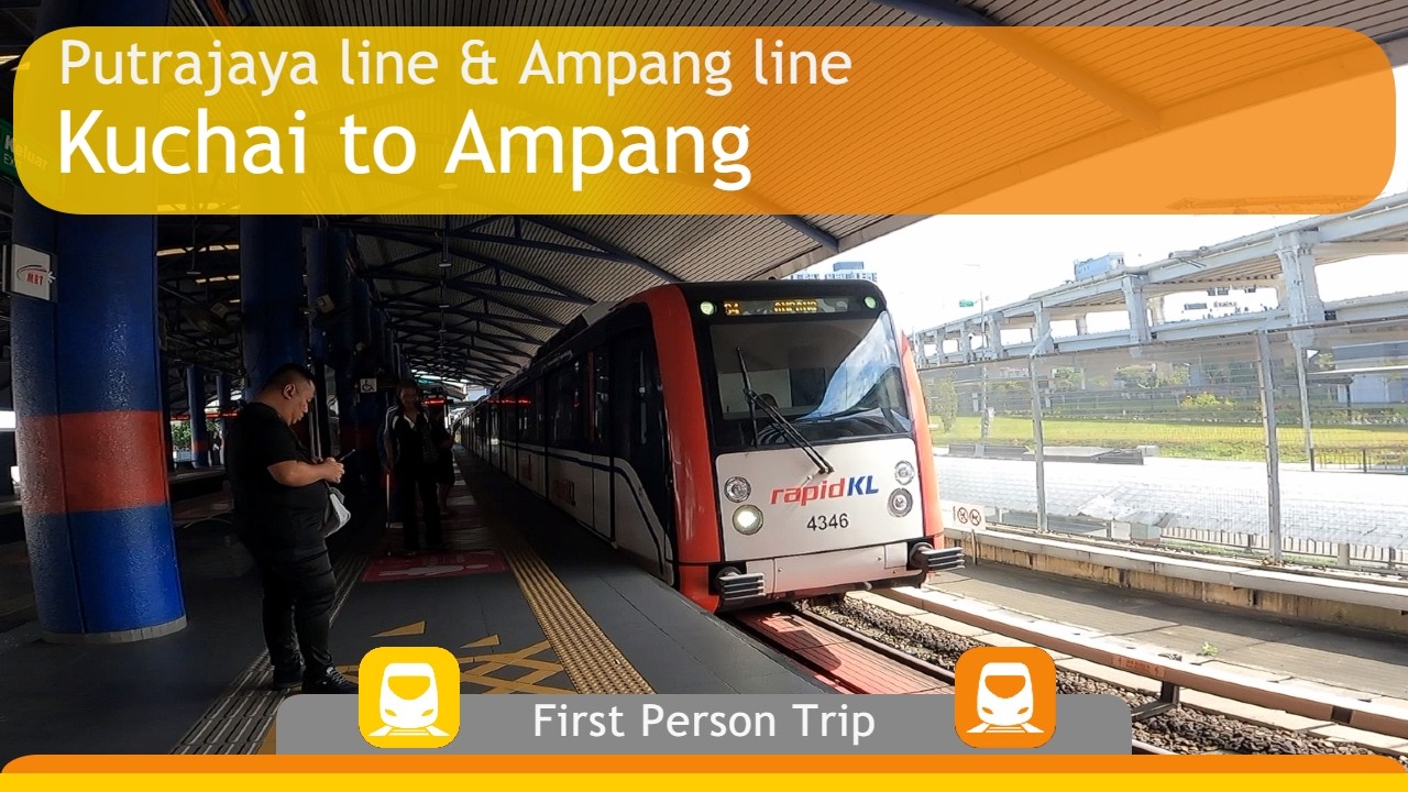 MRT & LRT FPV : Kuchai to Ampang