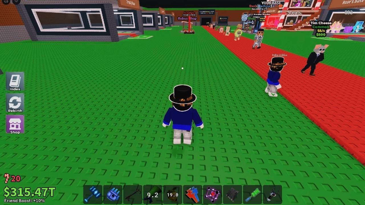 Playing Steal a Brainrot once again