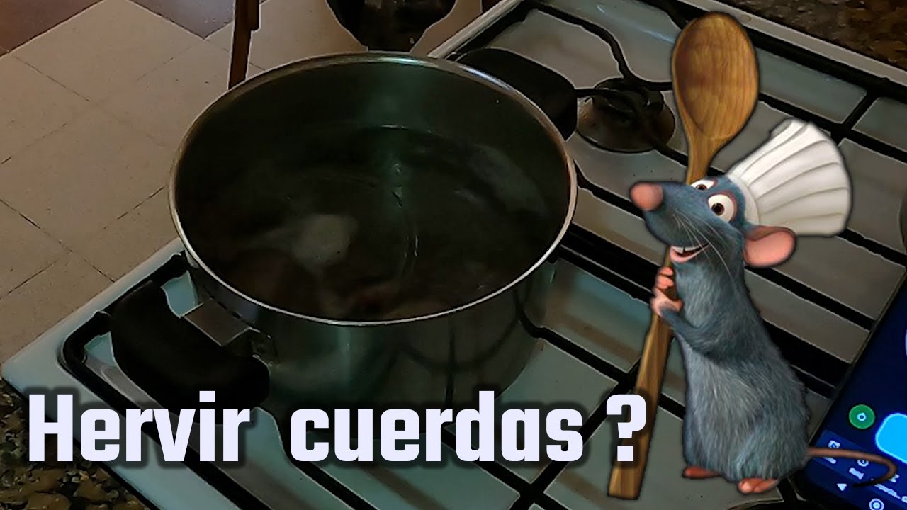 Hervir las cuerdas del Bajo, soy una rata?