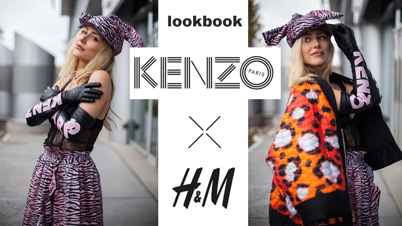 Kenzo x H&M LOOKBOOK by Anastasija Stasha