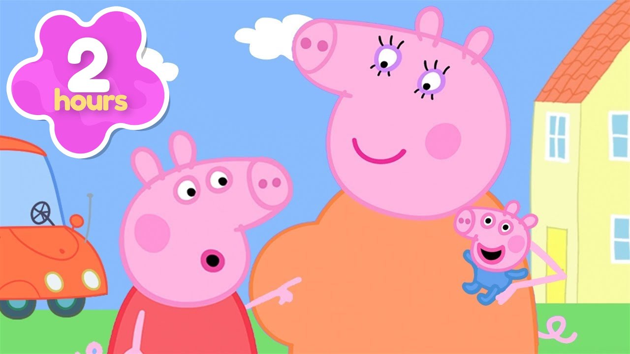 Mummy Pig's Bump‍ 🍼 | Peppa Pig BABY Episodes 🧸 | 2 Hours | #ExpectingPigChanges