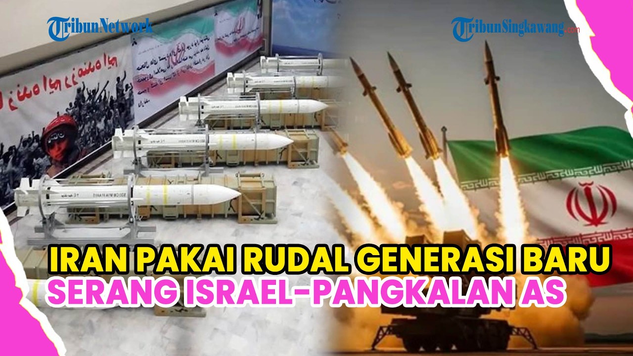 IRAN KERAHKAN RUDAL GENERASI BARU UNTUK SERANG ISRAEL HINGGA PANGKALAN AS