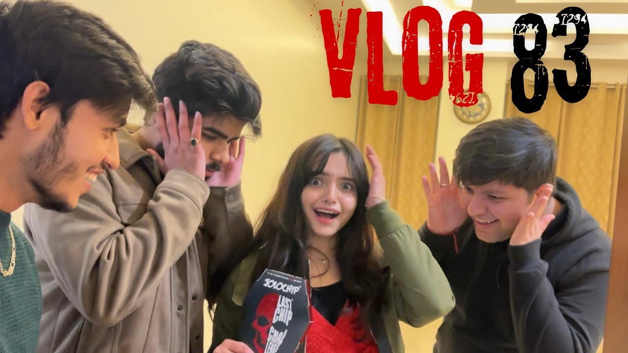 Jolochip Challenge with @Cherish Banhotra @Amit Verma and @AmanSinghMusic  - VLOG 83🥵