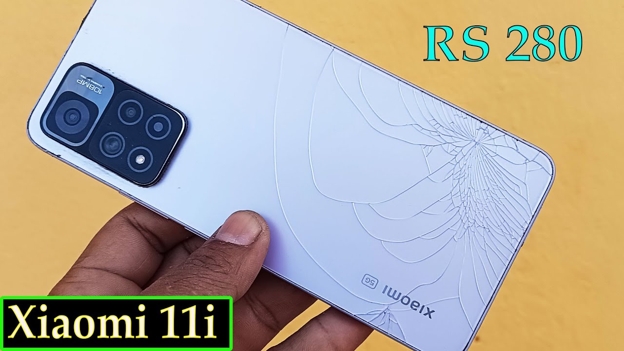 Xiaomi 11i  5G Back Panel Replacement Just Rs 280.