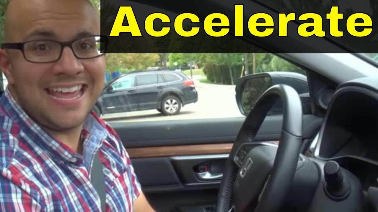 How To Accelerate FAST In A Car-Driving Lesson