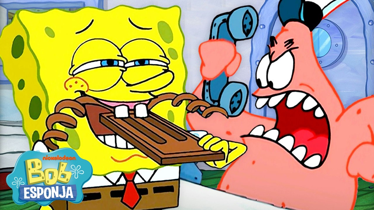Bob Esponja | 1 minuto de TODO epis&oacute;dio (Temporadas 2&ndash;6) 🧽 | 3+ horas | Bob Esponja em Portugu&ecirc;s