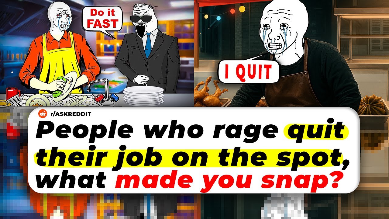 People Who Rage-Quit Their JOB ON THE SPOT, What Made You SNAP?