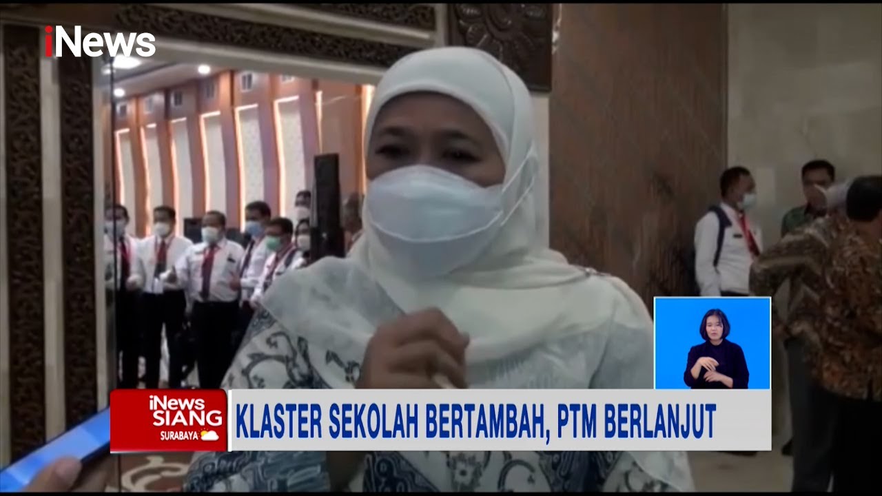 Klaster COVID-19 di Sekolah Bertambah, PTM Berlanjut #iNewsSiang 24/09