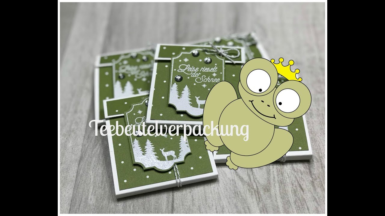 Tutorial: Teebeutelverpackung Stampin`Up! #mitmachwoche