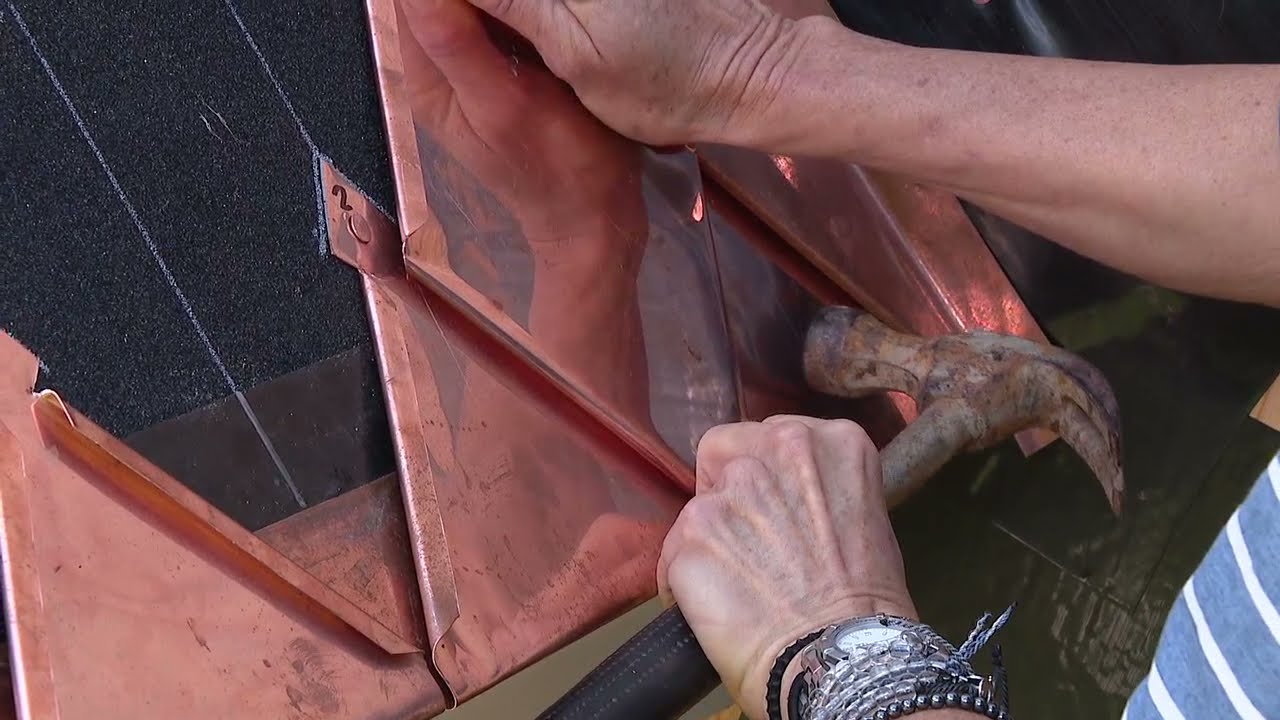 JOAT Jill of All Trades: Installing the Copper Shingles