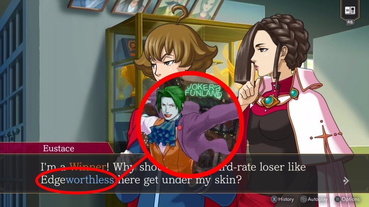 Prosecutor’s Gambit but only the important parts