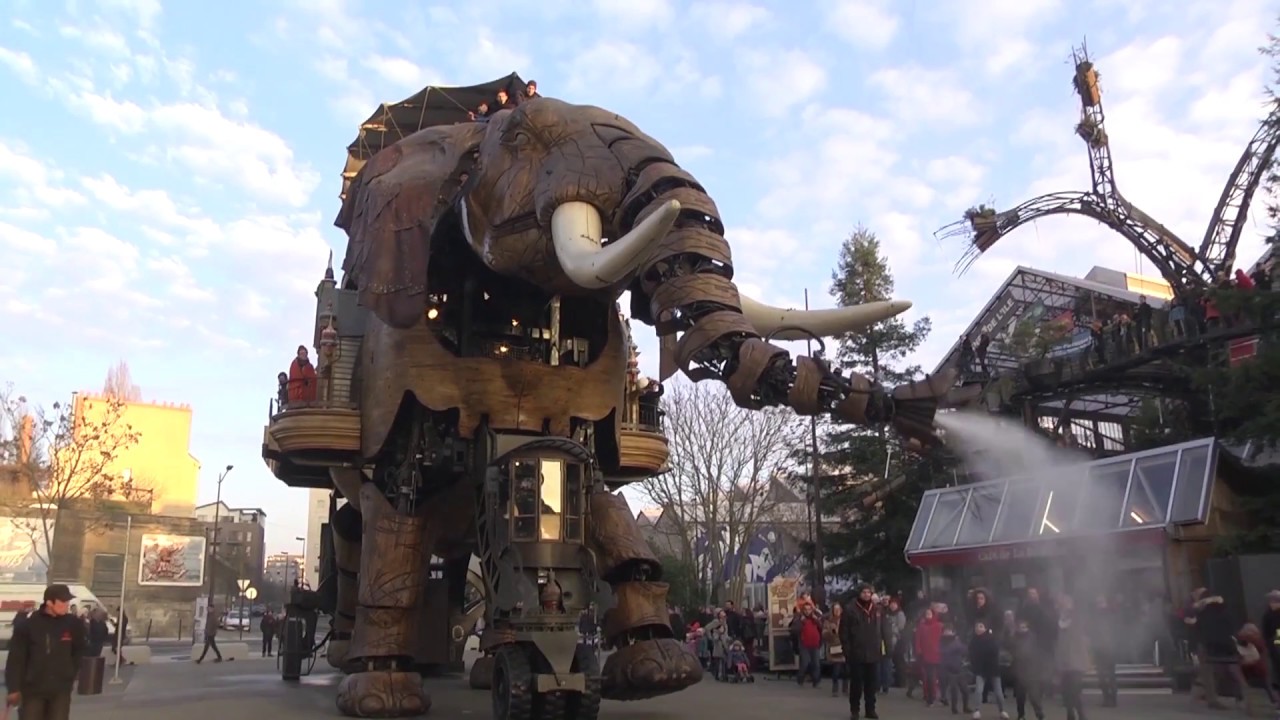El elefante gigante de Nantes