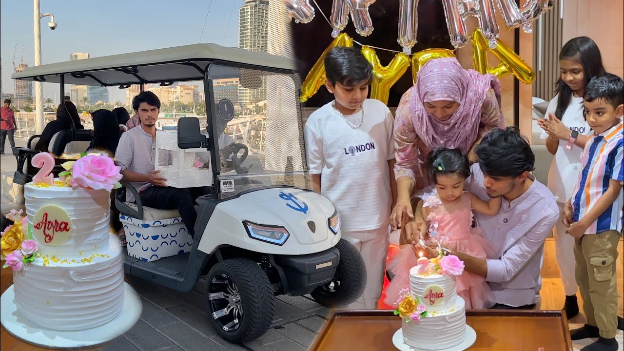 AYRA's 2nd BIRTHDAY CELEBRATION on DUBAI..🇦🇪