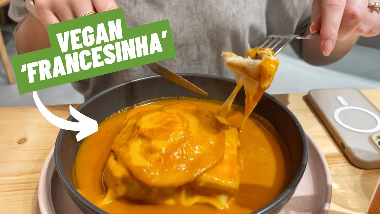 Croque Monsieur on Steroids: Vegan 'Francesinha' in Porto!