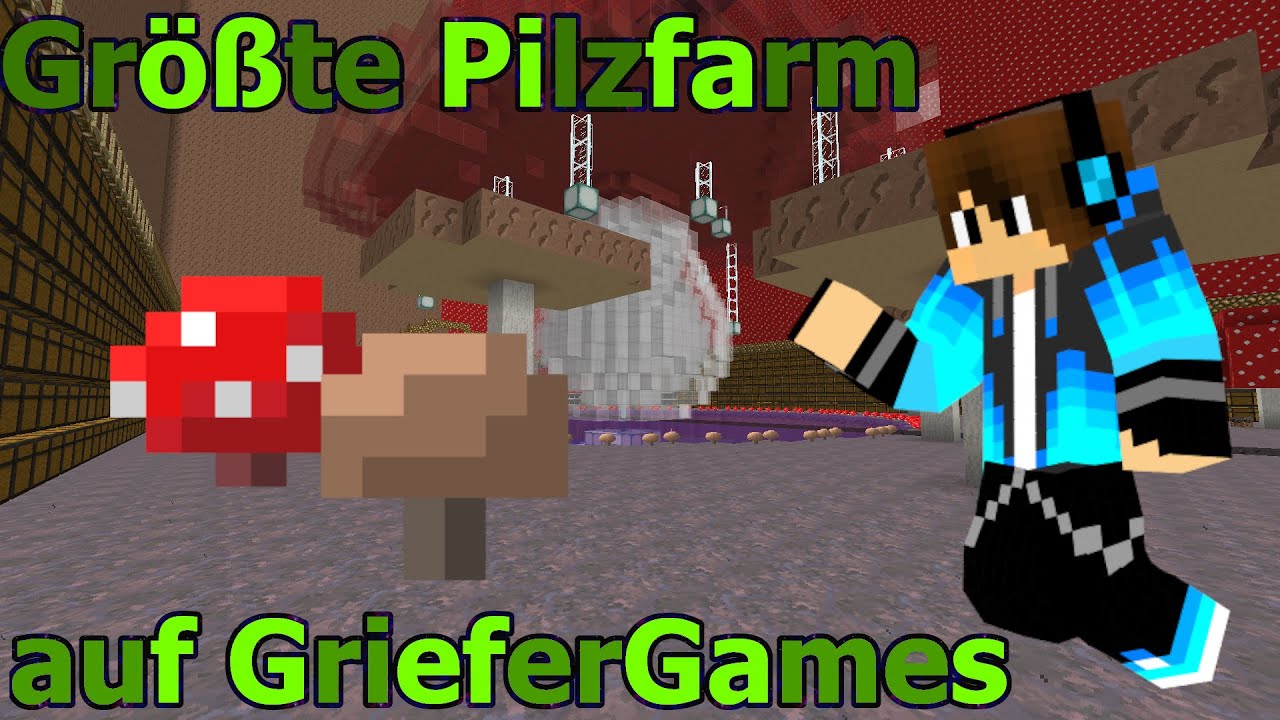 🍄Die GRÖßTE Pilzfarm auf GrieferGames!