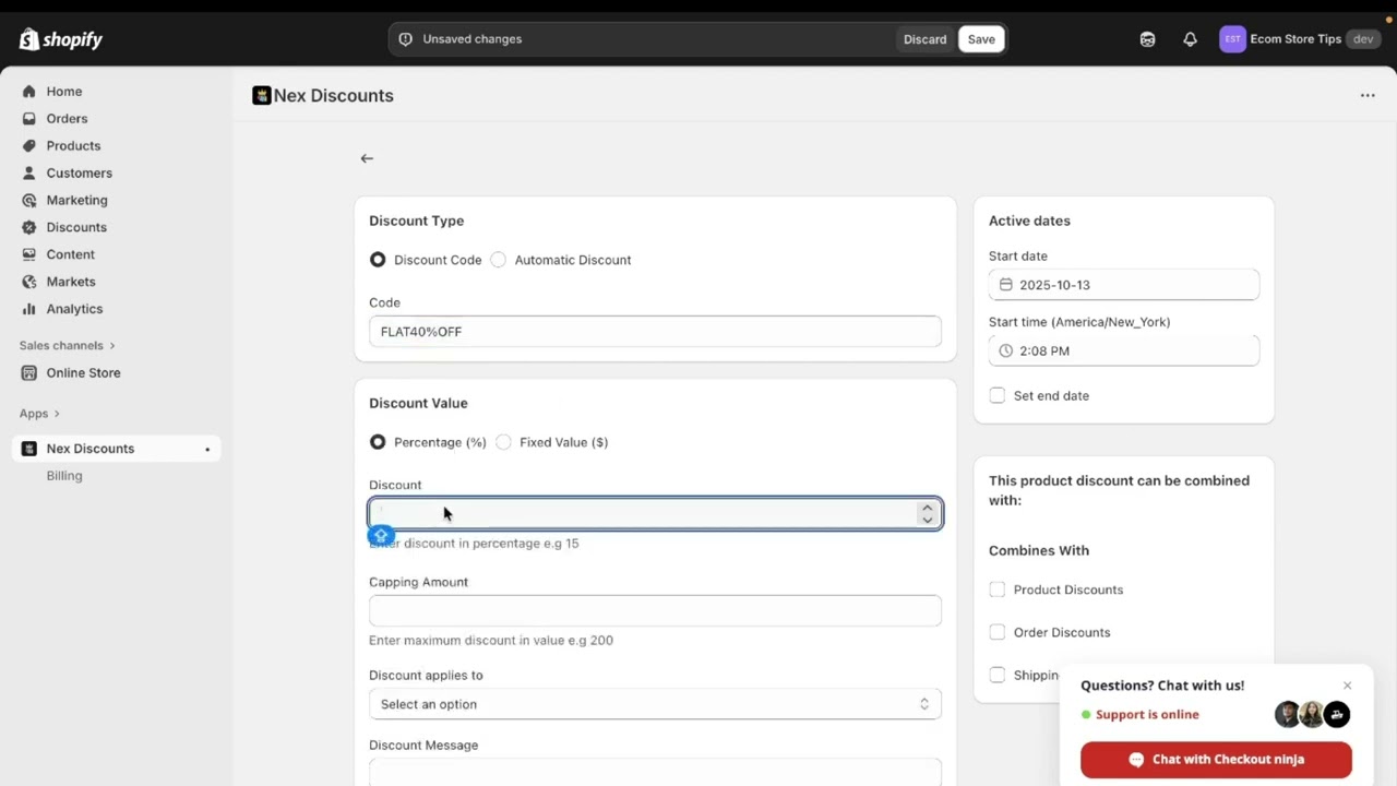 How to Cap Shopify Discounts for Summer Sales (EU)